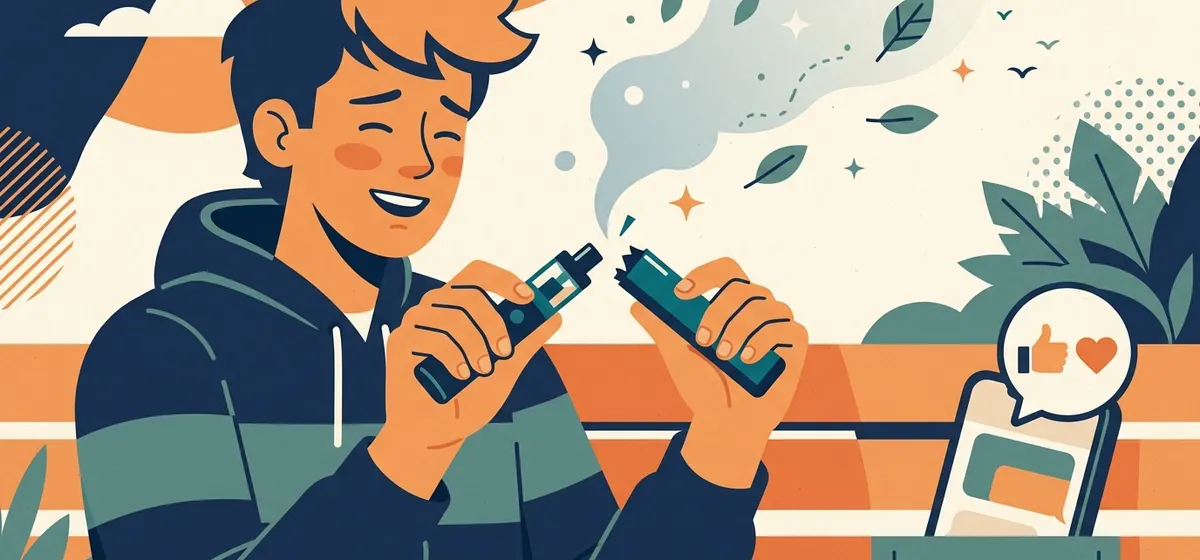 Illustration: Vaping and Nicotine: What Parents and Educators Should Know